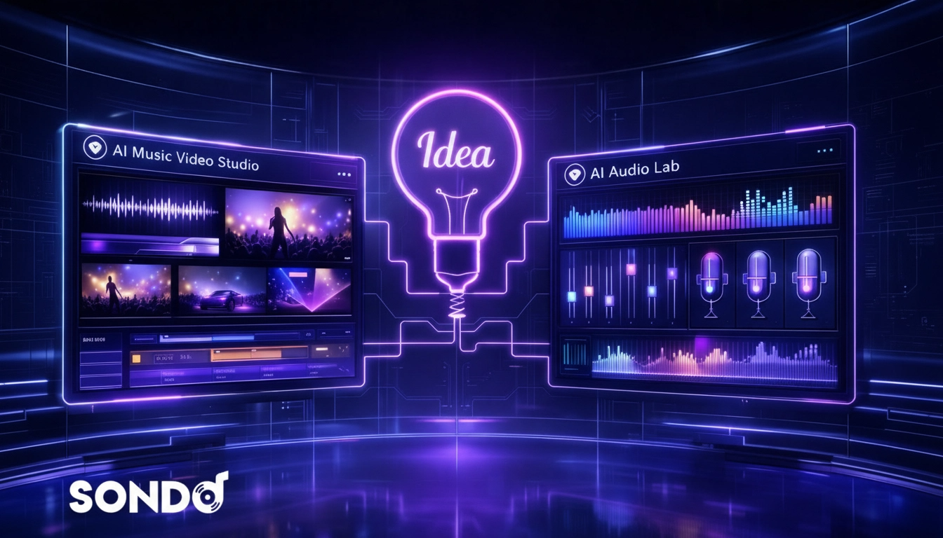 How to Create Your First AI Music Video With Sondo AI